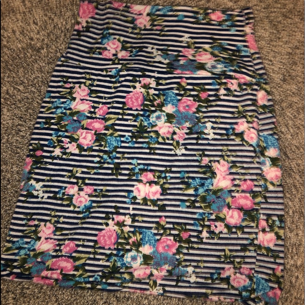 pencil, mini skirt, navy, stripe